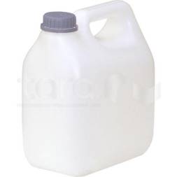 Канистра пластиковая со шкалой уровня, 3 л, белый [5181]